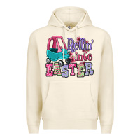 Tofu Easter Day Rollin into Easter toddler car Premium Hoodie - OliviaCreatesArt