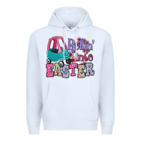 White Easter Day Rollin into Easter toddler car Premium Hoodie - OliviaCreatesArt