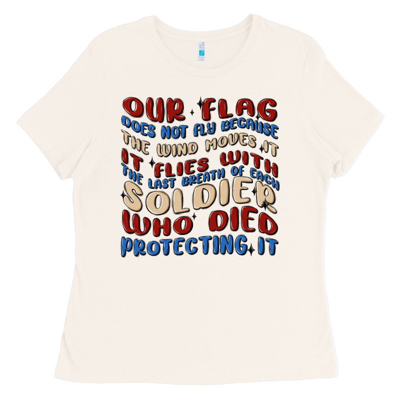 Our Flag Ladies Tee by MaliasSmallBusiness | Teevron