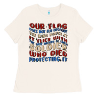 Bone our flag Ladies Tee - MaliasSmallBusiness