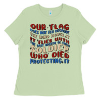 Matcha our flag Ladies Tee - MaliasSmallBusiness