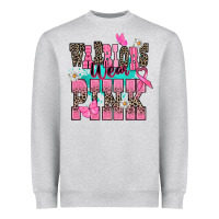 Warriors Wear Pink Cancer Awareness Heavyweight Sweatshirt | Teevron