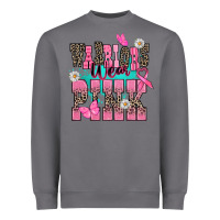 Storm Warriors wear pink Cancer Awareness Heavyweight Sweatshirt - HowdyJamesFarm