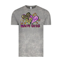 Cloud Rock Mardi Gras heart Vintage Tee - LillyAllenDesigns