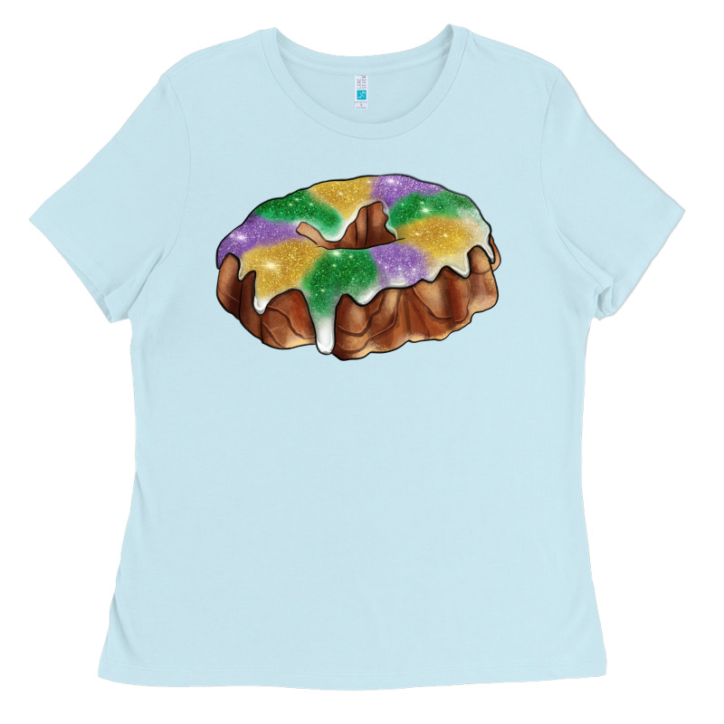 Mardi Gras King Cake Ladies Tee by RanaPortraitStore | Teevron