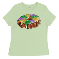 Matcha mardi gras king cake Ladies Tee - RanaPortraitStore