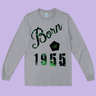 Born In 1955 Long Sleeve Tee Designed By Bettercallsaul