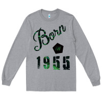 Heather Grey Born In 1955 Long Sleeve Tee - Bettercallsaul