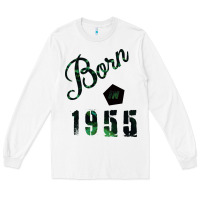 White Born In 1955 Long Sleeve Tee - Bettercallsaul