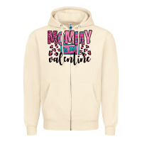 Sandshell mommy is my valentine Zipper Hoodie - OliviaCreatesArt