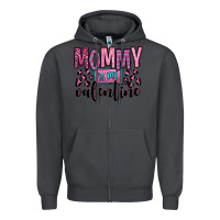 Smoke mommy is my valentine Zipper Hoodie - OliviaCreatesArt