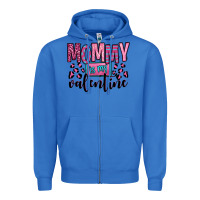 True Royal mommy is my valentine Zipper Hoodie - OliviaCreatesArt