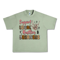 Oil Green support local hustlers and dreamers Urban Heavy Tee - Artiststas
