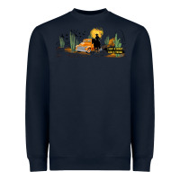 Navy western i got a heart like a truck Heavyweight Sweatshirt - TumblerDesignByShophia