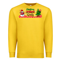 Lemon christmas vibes only libbey glass Premium Sweatshirt - BundleAndBundleShop