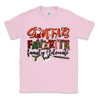 Bubblegum Pink santa's favorite family advocate Classic Tee - LillyAllenDesigns