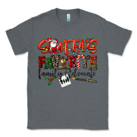 Charcoal Heather santa's favorite family advocate Classic Tee - LillyAllenDesigns