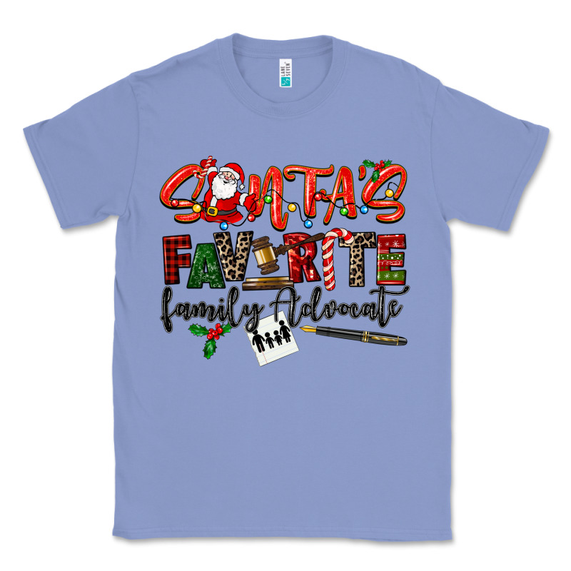 Santa's Favorite Family Advocate Classic Tee by LillyAllenDesigns | Teevron