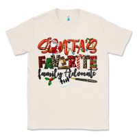 Natural santa's favorite family advocate Classic Tee - LillyAllenDesigns