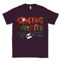 Plum santa's favorite family advocate Classic Tee - LillyAllenDesigns