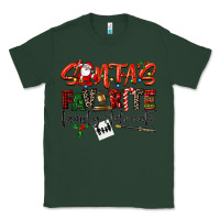 Sports Green santa's favorite family advocate Classic Tee - LillyAllenDesigns