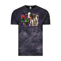 Cloud Black Mardi Gras Calf Vintage Tee - LillyAllenDesigns