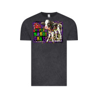 Vintage Black Mardi Gras Calf Vintage Tee - LillyAllenDesigns