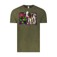 Vintage Olive Mardi Gras Calf Vintage Tee - LillyAllenDesigns