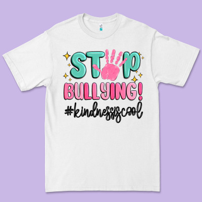 Stop Bullying Kindness Is Cool Premium Tee Designed By Maliassmallbusiness