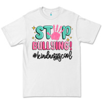 White stop bullying kindness is cool Premium Tee - MaliasSmallBusiness