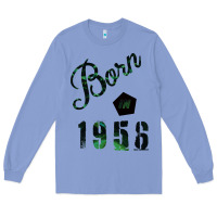 Colony Blue Born In 1956 Long Sleeve Tee - Bettercallsaul