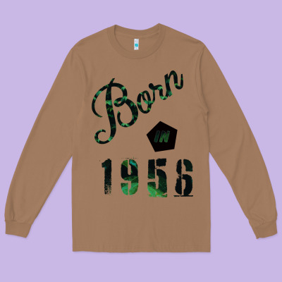 Born In 1956 Long Sleeve Tee Designed By Bettercallsaul