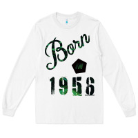 White Born In 1956 Long Sleeve Tee - Bettercallsaul