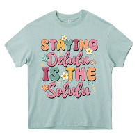 Arona staying delulu is the solulu Heavy Core Tee - MaliasSmallBusiness