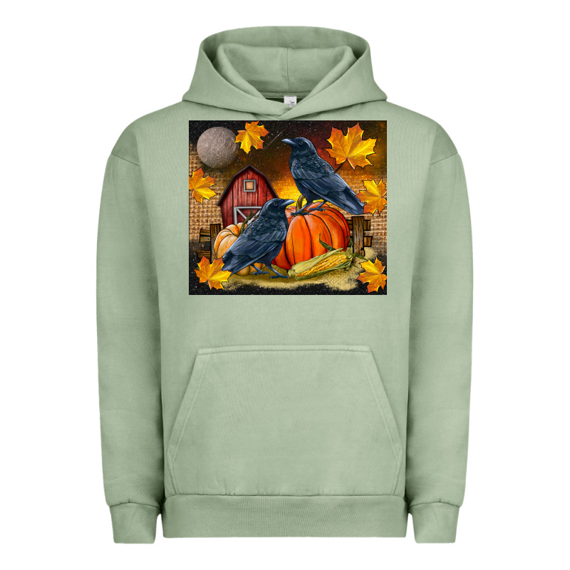 Fall Crow Urban Hoodie by LillyAllenDesigns | Teevron