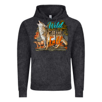 Vintage Arctic Wild About Fall Coyote Vintage Hoodie - LillyAllenDesigns