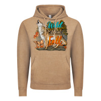 Vintage Coffee Wild About Fall Coyote Vintage Hoodie - LillyAllenDesigns
