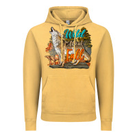 Vintage Mustard Wild About Fall Coyote Vintage Hoodie - LillyAllenDesigns