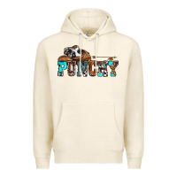 Tofu western cowboy hat punchy Premium Hoodie - OliviaCreatesArt