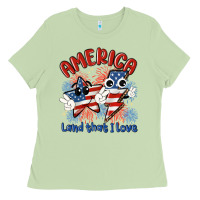 Matcha america land that i love Ladies Tee - MaliasSmallBusiness