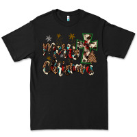 Black merry christmas Premium Tee - JahusDesignShop