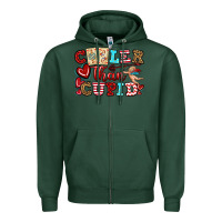 Sports Green cooler than cupid Zipper Hoodie - OliviaCreatesArt