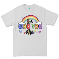 Dove Grey be who you are Premium Tee - MaliasSmallBusiness