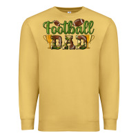 Antique Gold football dad Premium Sweatshirt - BundleAndBundleShop
