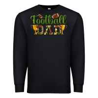 Black football dad Premium Sweatshirt - BundleAndBundleShop