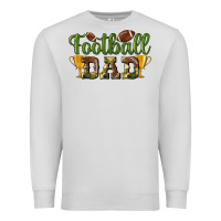 Dove Grey football dad Premium Sweatshirt - BundleAndBundleShop