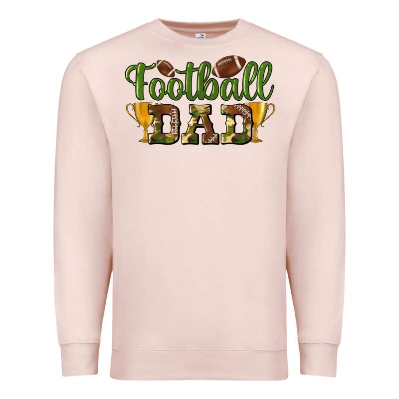 Football Dad Premium Sweatshirt by BundleAndBundleShop | Teevron