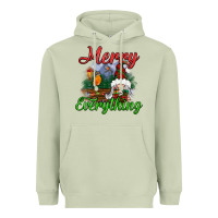 Matcha merry everything Heavyweight Hoodie - BundleAndBundleShop