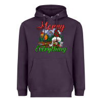 Plum merry everything Heavyweight Hoodie - BundleAndBundleShop