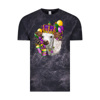 Cloud Black Mardi Gras Longhorn Calf Vintage Tee - LillyAllenDesigns